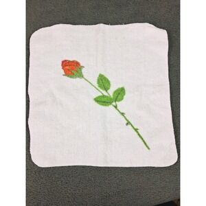 Wamsutta‎ X Christian Dior Floral Bath Towel Wash Cloth DIOR ROSE Vintage